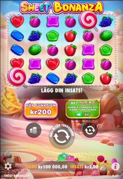 Sweet Bonanza - LuckyWins Casino